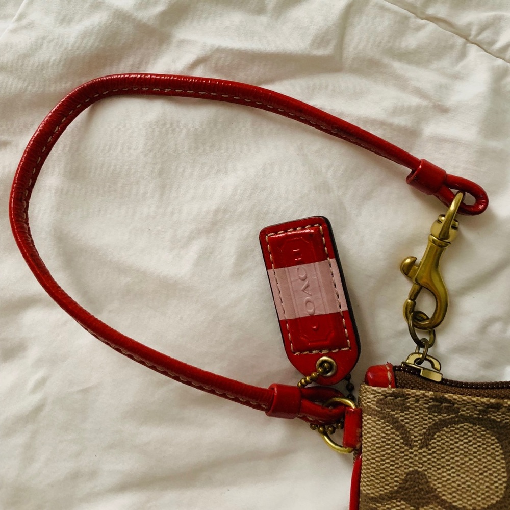 Authentic Coach Wristlet - Picture 2 of 8